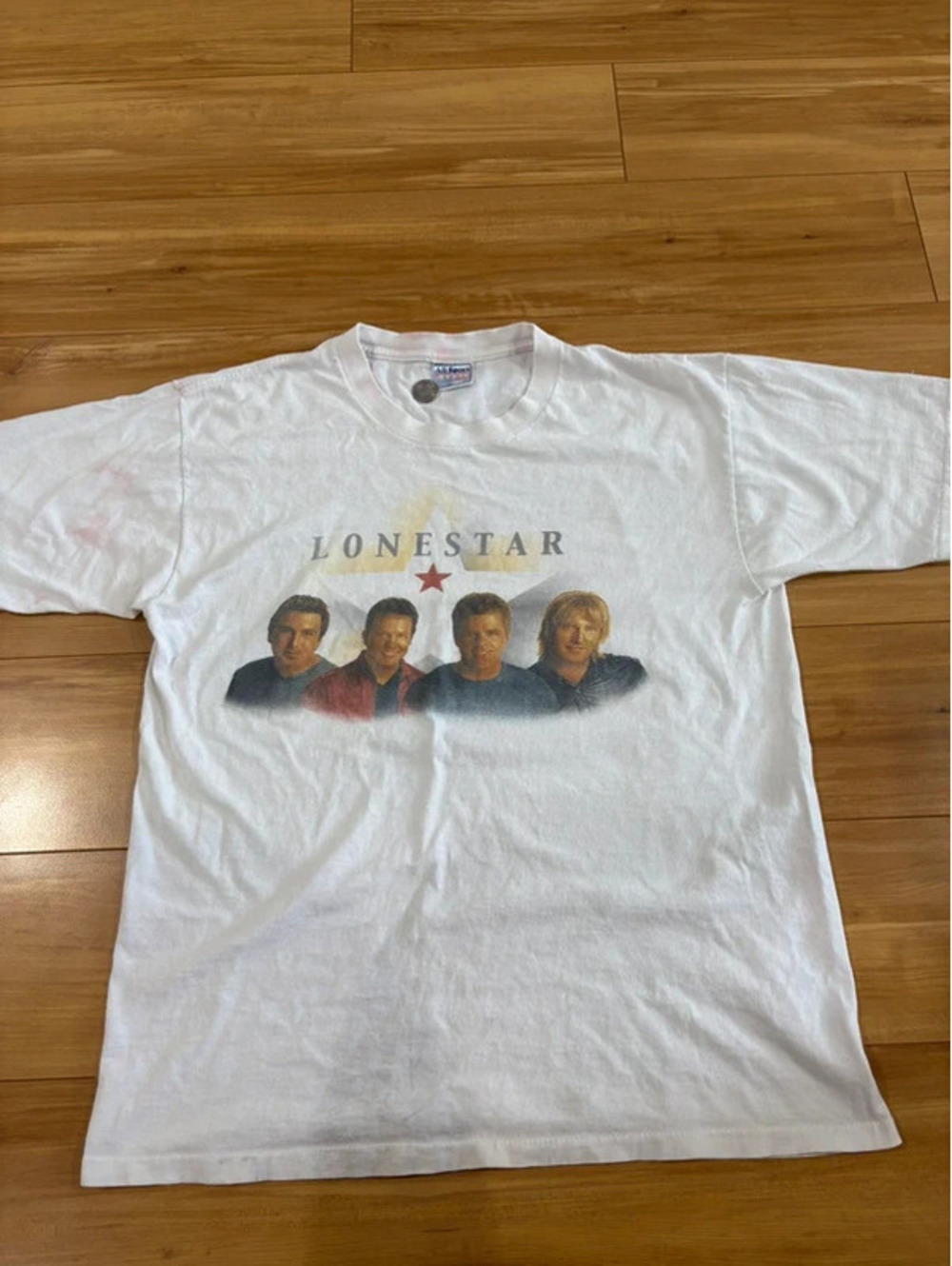 Vintage 90s Lonestar Band T-Shirt All Sport Events Country